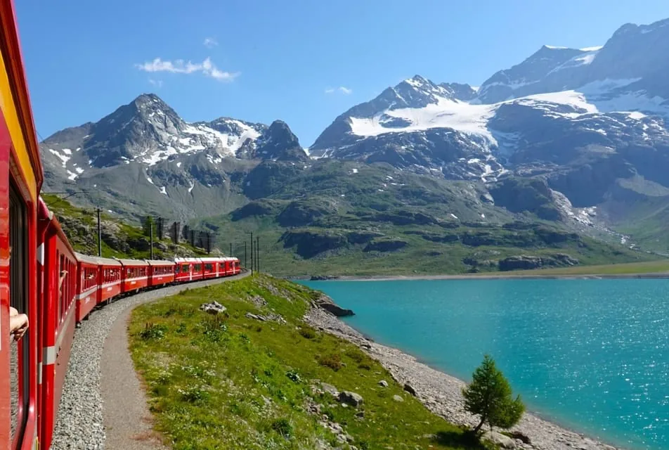 Lake Como on the combined Bernina Express day trip
